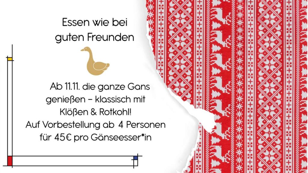 Essen wie bei guten freunden