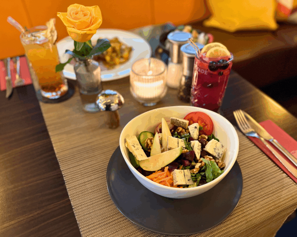 Birnen-Gorgonzola Salat